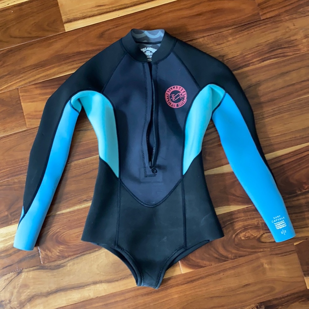 Billabong springsuit custom wetsuit size 4